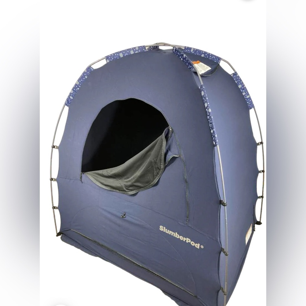 SlumberPod 3.0 Sleep Canopy, Navy with Night Sky Accents